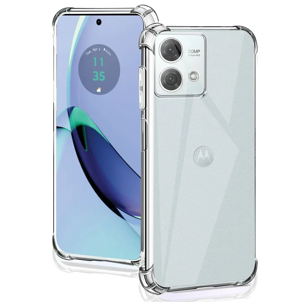 Luxury Protective Soft Silicone Phone Case - Clear Shockproof Airbag Design
