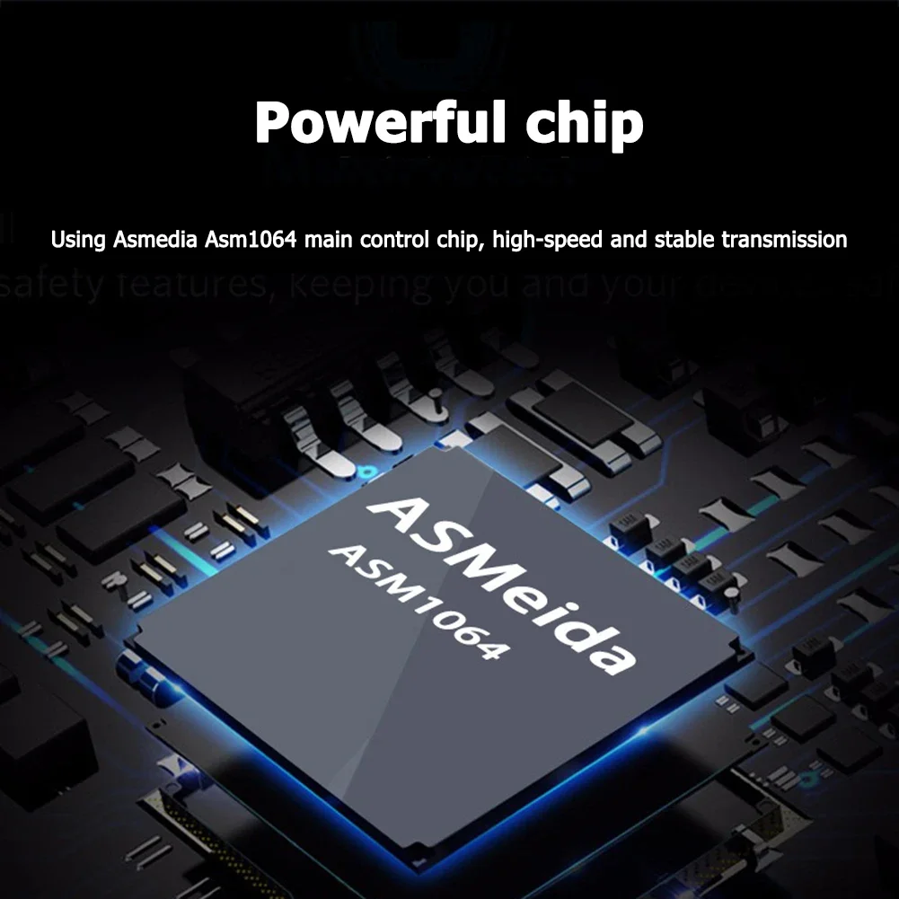 4 Port SATA III PCIe Expansion Card 6Gbps SATA 3.0 to PCI-e 1X Controller Card PCI Express Adapter Add On Card PCI-E X4 X8 X16 — view 3