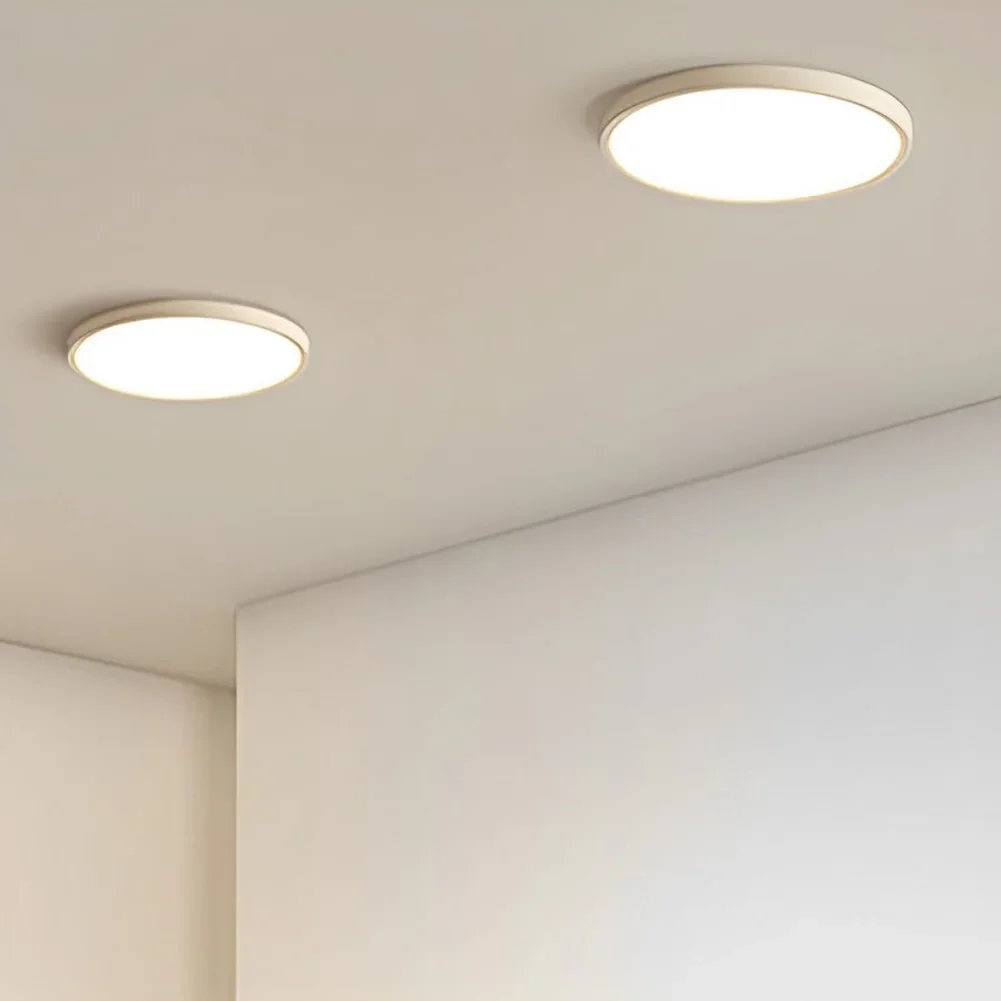 3.94 Inch LED Ceiling Fan Light Kit 3000K/4000K/6500K Dimmable Round LED Light Engine Ceiling Flush Light Replacement Panel 6