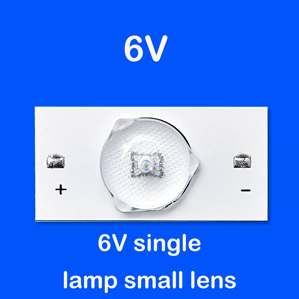 광학 렌즈 필터가 있는 3V 6V SMD 램프 비드, 32-65인치 LED TV 수리에 적합, 열 접착제, 2m 케이블 수리 부품 포함