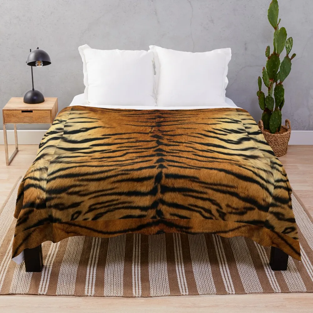 

tiger pattern lover Throw Blanket Beautifuls Weighted Decorative Beds Comforter Bed Blankets