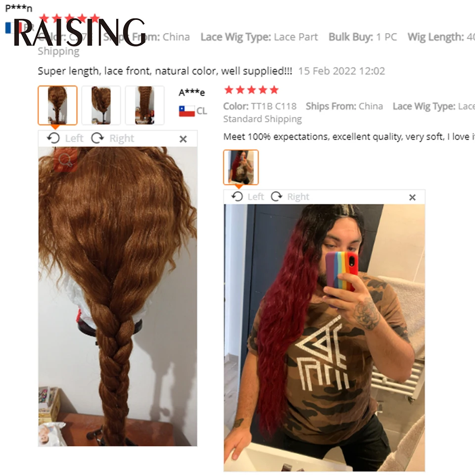 Raising Wholesale Deep Wave Lace Wig Synthetic Curly Hair Scalp Wigs For Black Women Ombre Cheap Long Hair Wigs Pre-plucked 40in