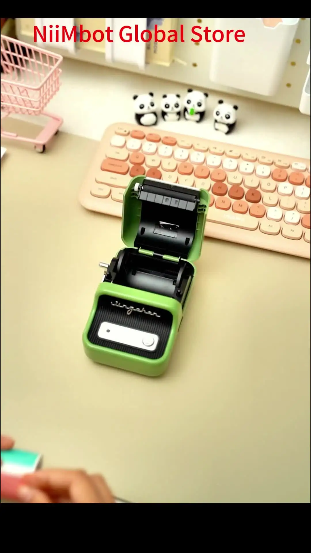 Беспроводной принтер этикеток Niimbot B21 Pro/B31