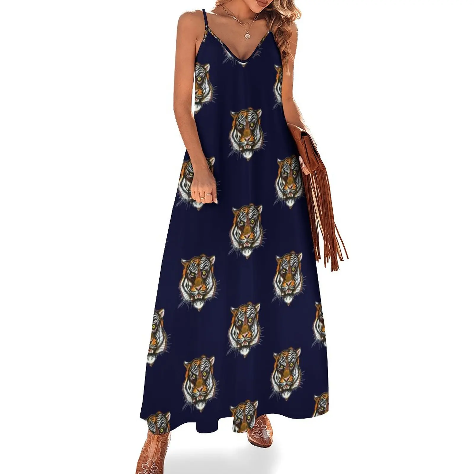 

New Smart Tiger Sleeveless Dress women's clothing summer 2023 novelties dresses for prom Dress woman summer woman dress 2023