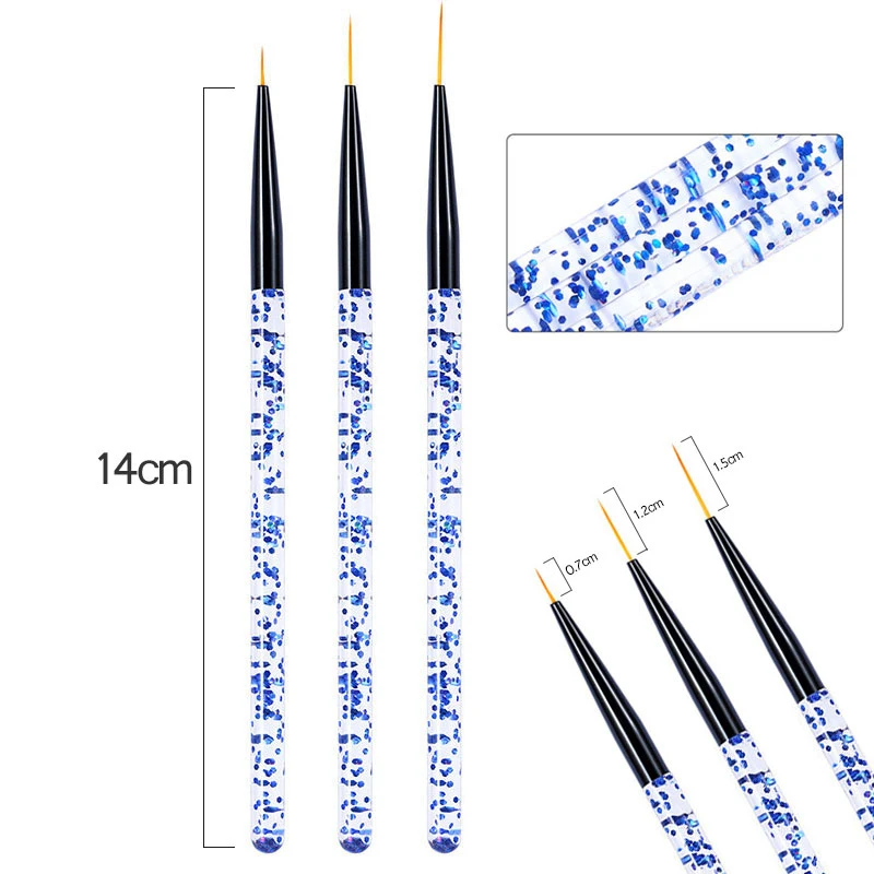 Professional Nail Art Brush Kit