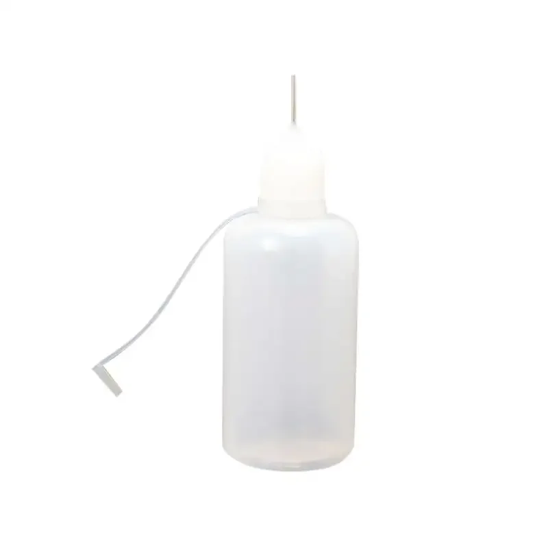 5ml-120ml Plastic Precision Tip Applicator Bottles, Needle Tip Squeeze Bottles for Craft Glue Alcohol Ink, Mini Funnels