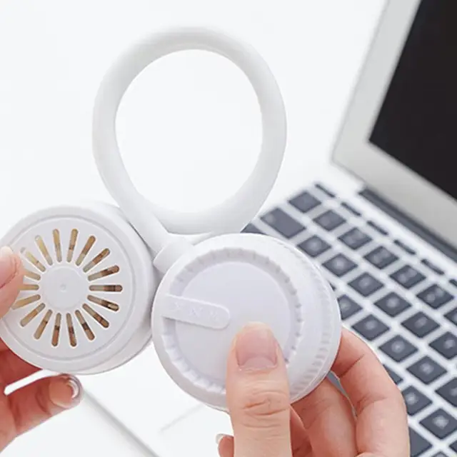 Ventilátorok A Nyakadhoz 360 Hűtő Pengék Nyaki 3 Sebességes Nyakhűtő Usb Újratölthető Alacsony Zaj - Image 4