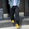 IEFB High Street Men Denim Pants Washed Casual Straight Bottom Wide Leg Loose Male Solid Color Jeans Autumn Fashion 2024 9C7810 4