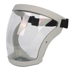 Enhanced Face Shield Protection with Filters - Versatile Anti-Splash Mask (GRAY)