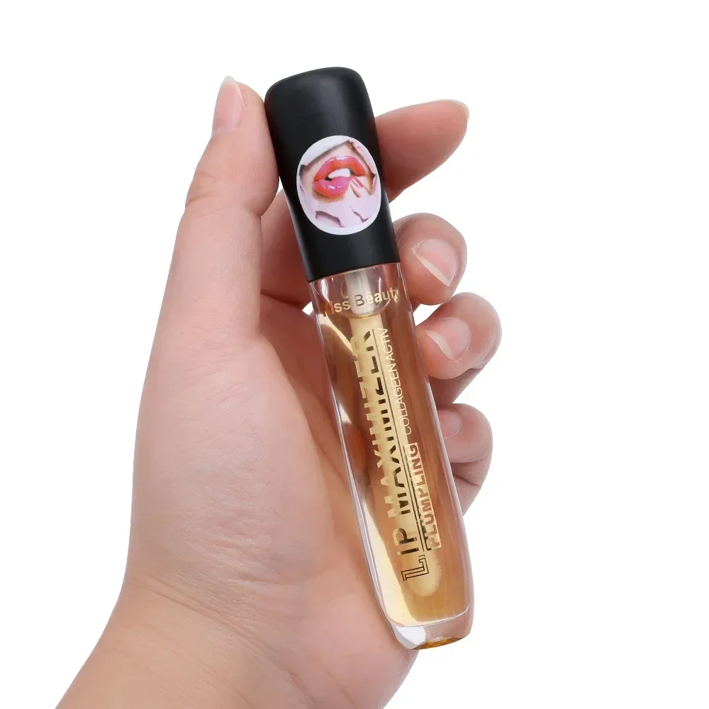5ml Instant Volumising Lips Plumper Repairing Reduce Lip Fine Lines Mask Long Lasting Moisturizer Care Lip Oil Sexy Plump Serum