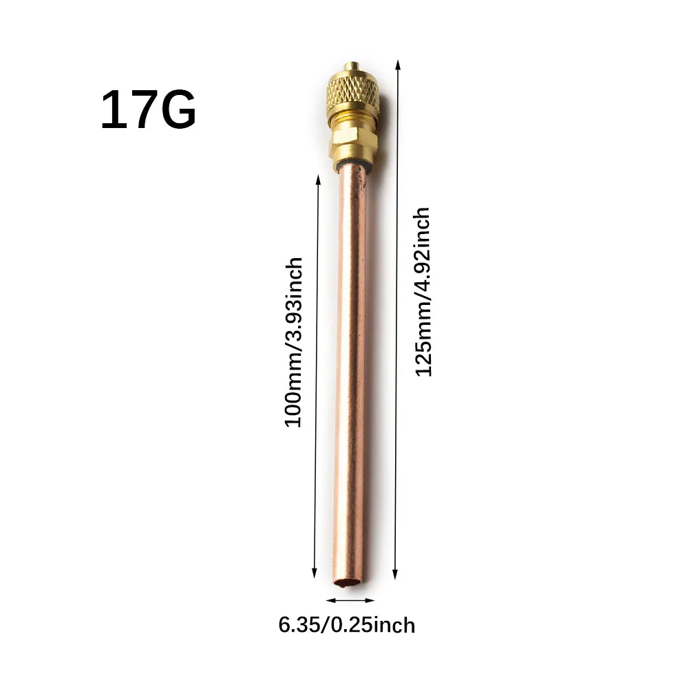 

Refrigeration Maintenance Valve Golden Refrigerators Set 5Pcs Access Valves Air Conditioner Copper Copper Tube