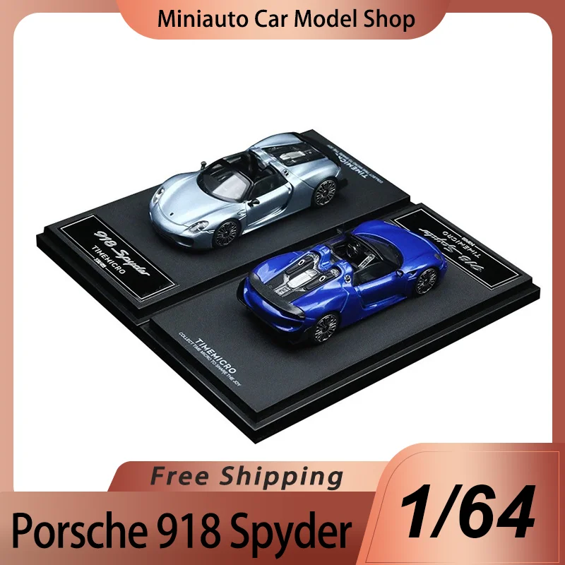 超希少 世界限定199台 BCP×DMH 1/64 ポルシェ 918 ホワイト Scale