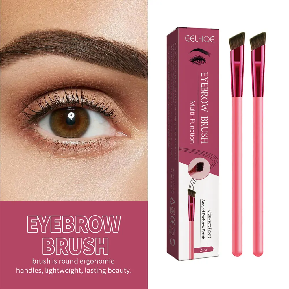 2pcs Wild Eyebrow Brush Multifunction Simulated Eyebrow Hair Makeup