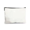 Polyester Women Wristlets Cosmetic Sublimation Blank Makeup Bag with Zipper Travel Portable Storage Bags For Heat Transfer Print 1