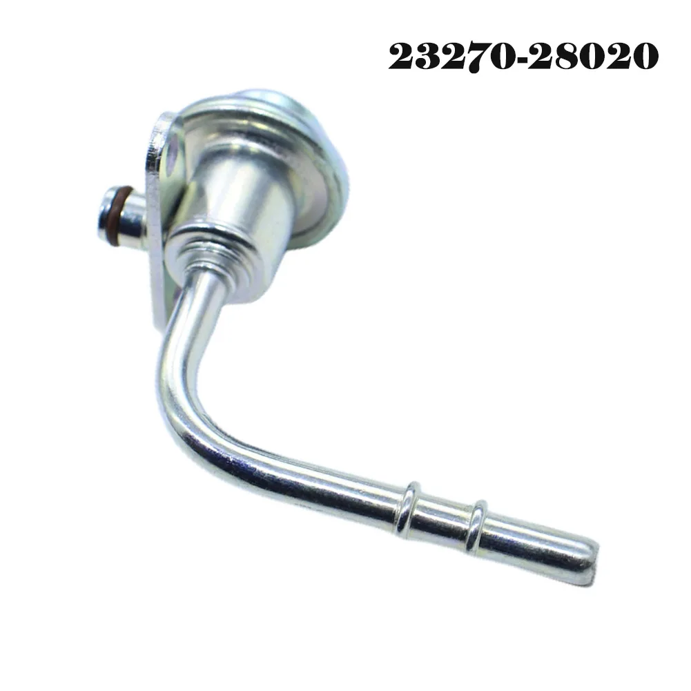 

1pc Fuel Injection Pressure Damper Fuel Injection Pressure Damper For Toyota For Scion 2001-2007 Silver Metal Regulator