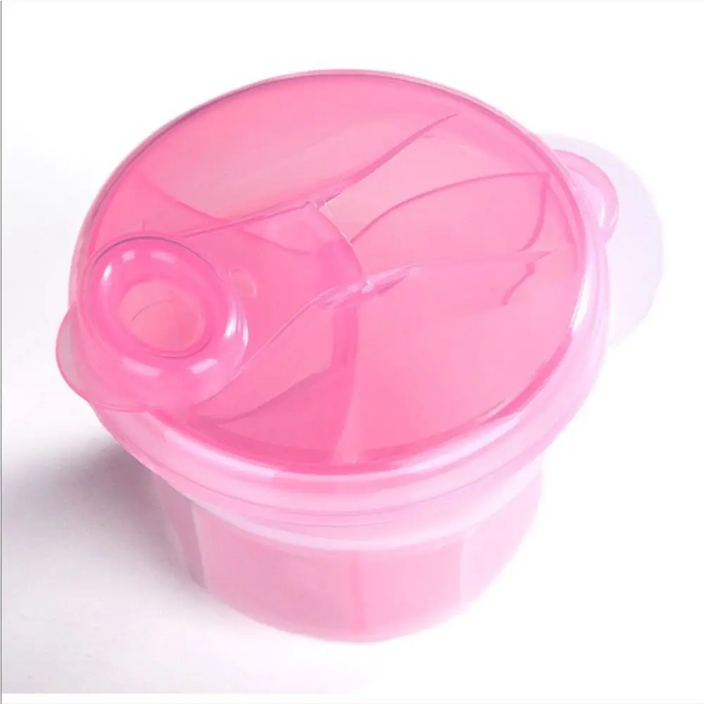 3 Grid Portable Baby Milk Powder Dispenser Food Container for Infant Baby Storage for Kid Care Toddler Travel Bottle,baby food storage containers,portable food storage box,baby milk powder dispenser