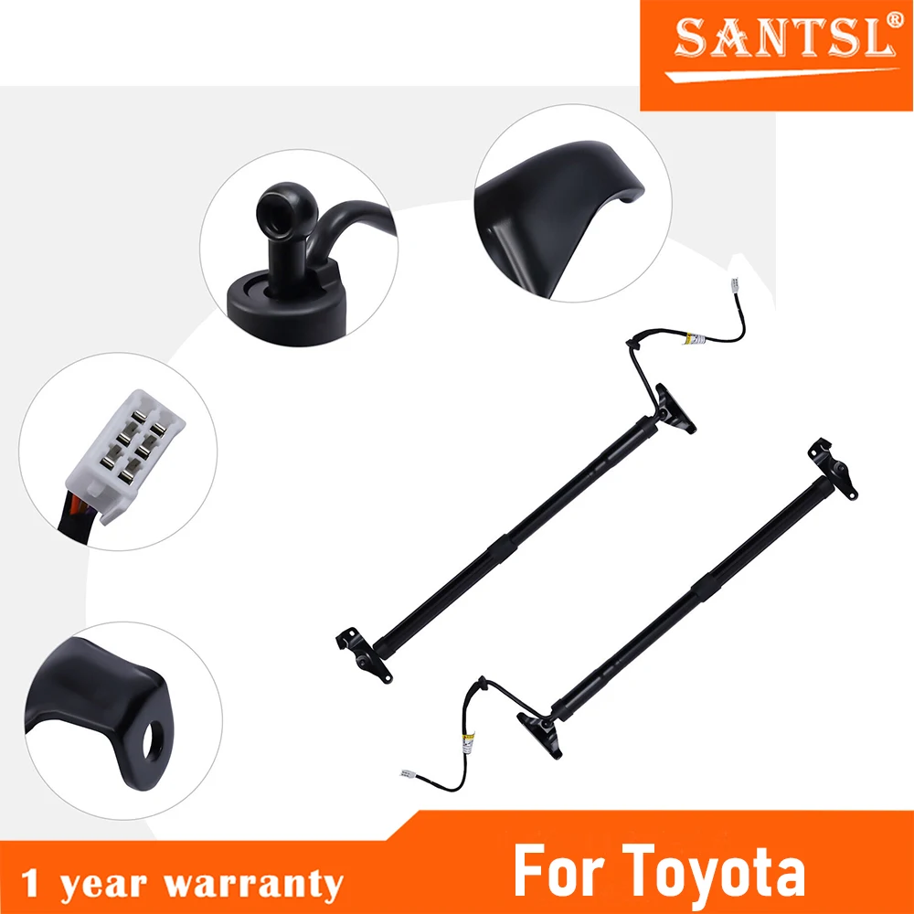 

For Toyota Handa 2014-2019 Rear Tailgate Power Hatch Lift Support Strut 2PCS 6891009130 6891009120 D3304L D3304R