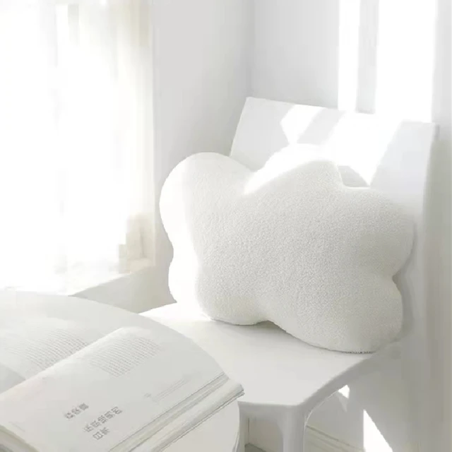 1pc 50CM Super Soft Cloud Plush Pillow Stuffed Cloud Shaped Cushion White Cloud Room Chair Room Decor Pillow Seat Cushion Gift 5