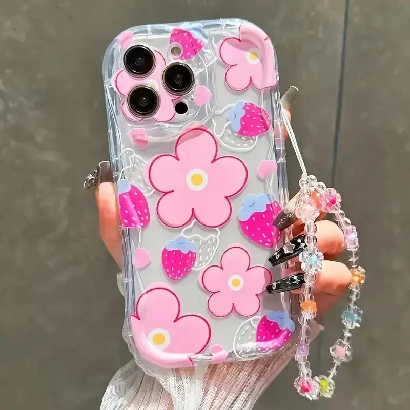 Stylish and Sturdy Shockproof Phone Case with Unique Cute Print Design