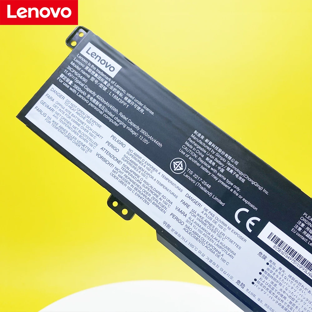 Bateria Original do Portátil para Lenovo Ideapad L340 Jogos L34015irh L340-17irh L18m3pf1 L18c3pf1 Novo - Imagem 6