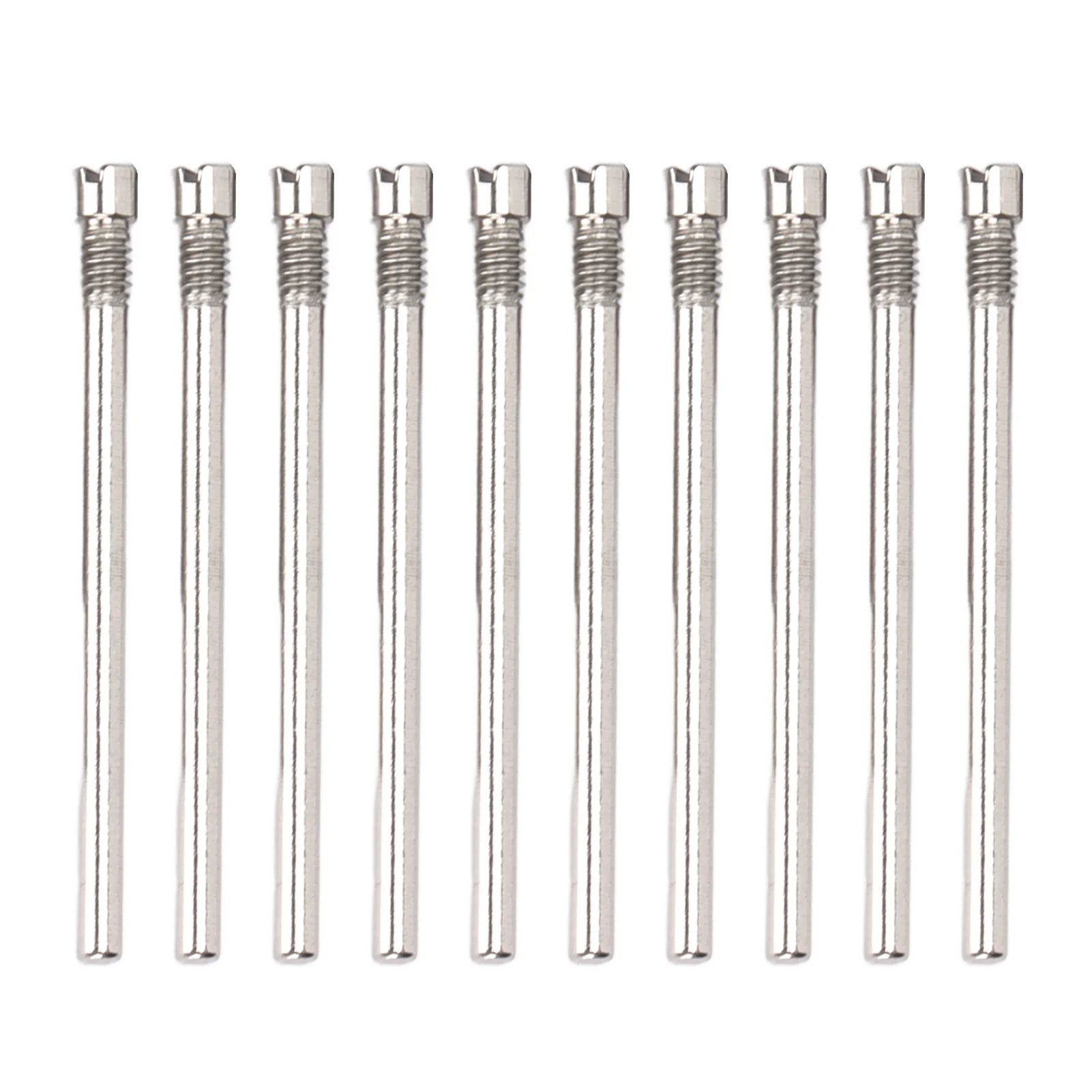 2 Tubes à Vis Métal Doré Pour Bracelet De Montre - Réparation Liens Bracelet - Neuf Avec étiquettes