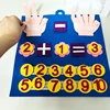 Children Early Education Enlightenment Cognitive Mathematics Busy Board Felt Board Montessori Toys Math for Kids Toys Gifts 3