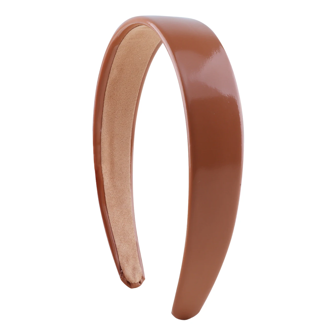 1,18 Zoll PU-Leder-Stirnband, breit gepolstert, rutschfest, modische Haarbänder, niedliche Damen-Stirnbänder, DIY-Haar-Accessoires – Detail 19