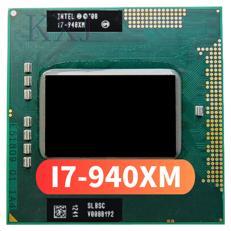 

Intel Core i7-940XM i7 940XM 2.1 GHz Used Quad-Core Eight-Thread CPU Processor 8M 55W Socket G1 / rPGA988A