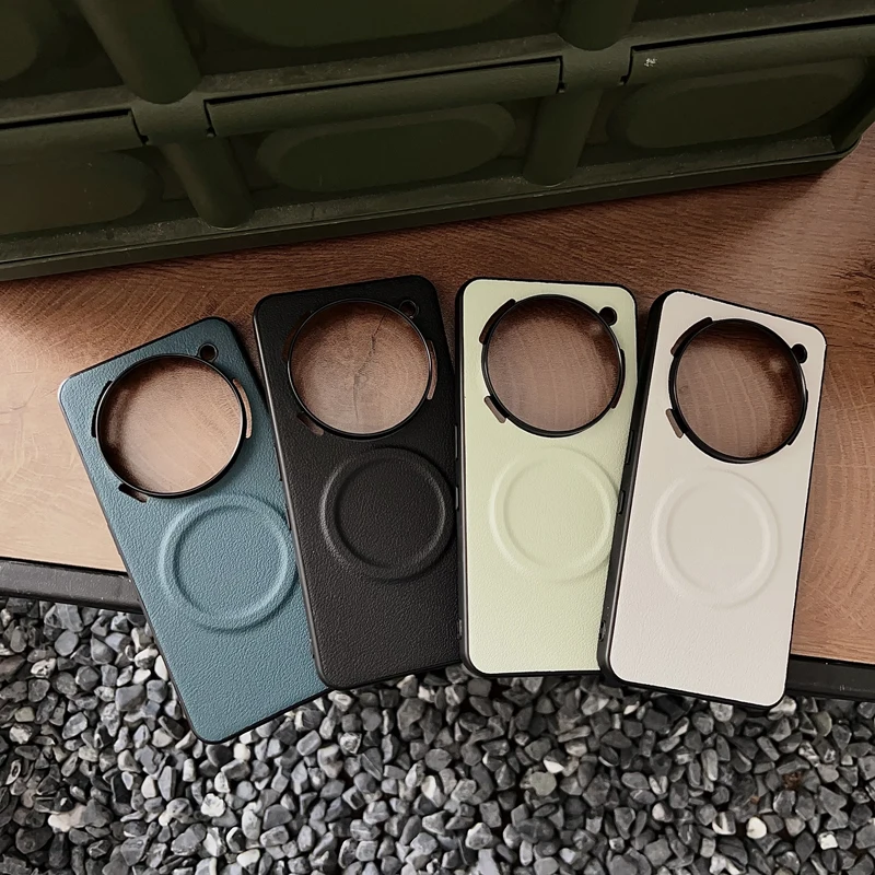 Magnetic PU Leather Ultra-Thin Anti-Slip Phone Case