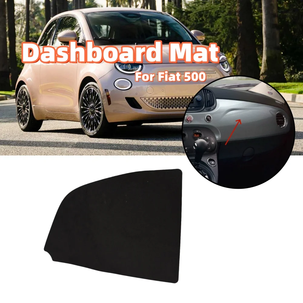 Tappetino Protettivo per Cruscotto Auto Anti-Sporco per Fiat 500, Copertura Cruscotto Anti-Imperfezioni, Accessori Interni Auto - immagine 6
