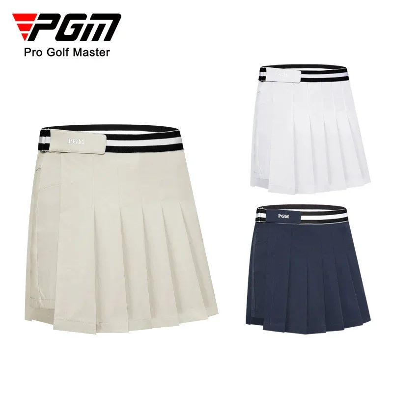 pgm-summer-golf-clothing-women-short-skirt-new-fashion-anti-glare-outdoor-sports-casual-girl-golf-skirt-tennis-skirt-qz087