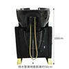 Hochey Newest Fashion Salon Shampoo Unit with Adjustable Seat hair washing chair for Spa Beauty Salon 6