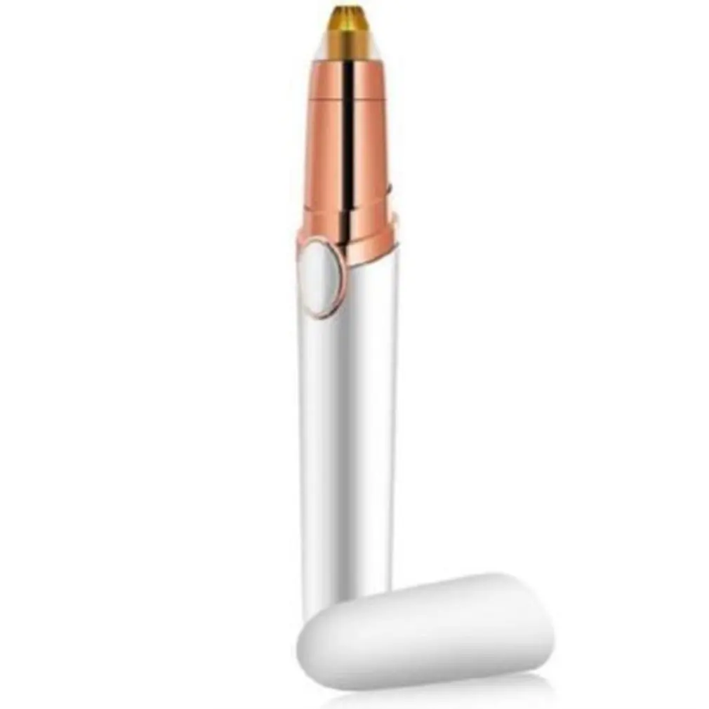 Eyebrow USB hair Trimmer Painless Eye Brow Epilator Lipstick Shaver Nose Hairs Mini Shaver Razors Facial Hair Remover Women 4