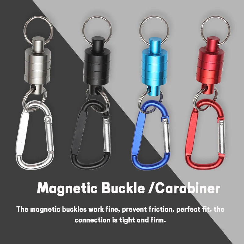 Fishing Accessories Fishing Tools Fishing Tool JIGEECARP Magnetic Net Quick Release Clips Land Connector Carabiner Lanyard Keychain Snap Clip Lock Buckle Hook Tools
