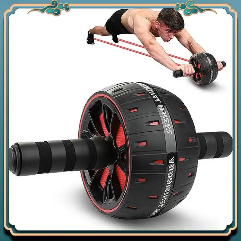 Latest Big Ab Roller For Abs Workout Ab Roller Wheel Exercise Equipment For Core Workout Abdominal Wheel Home Gym