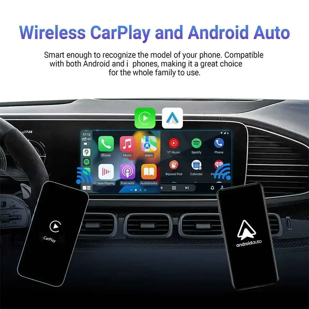 OTTOCAST Play2Video Pro ワイヤレスCarPlay ワイヤレスAndroid Auto