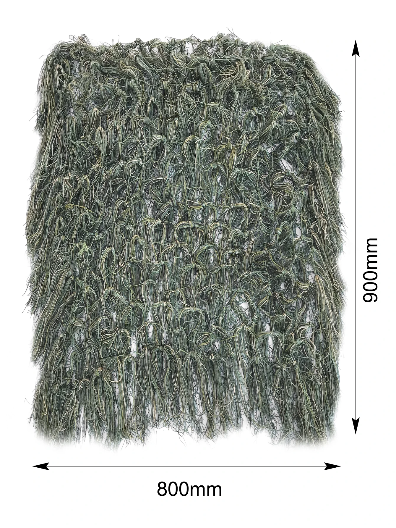 Ghillie suit hunting accessories 80x90cm ghillie blankets cover camouflage ghillie hat handmade knitting