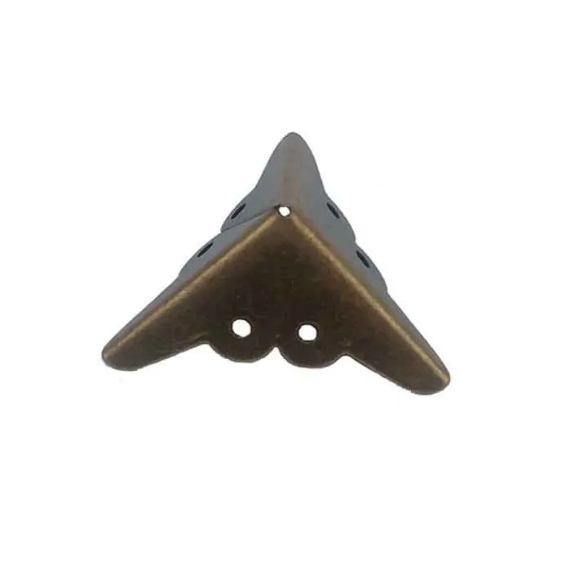 Decorative Corner Cover Iron Box Corner Yellow 20Pcs Protection Mini 18mm