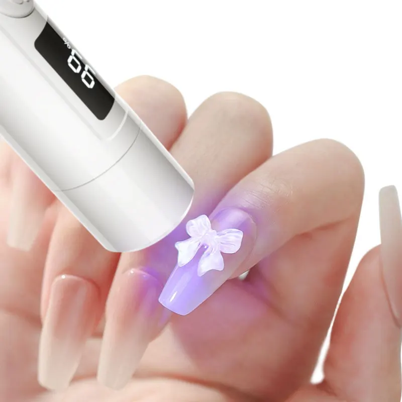 1Pcs Portable Rechargeable UV Nail Lamp Dryer Machine USB Quick Drying UV LED Profession Nail Curing Light for Gel Nail Polish 3