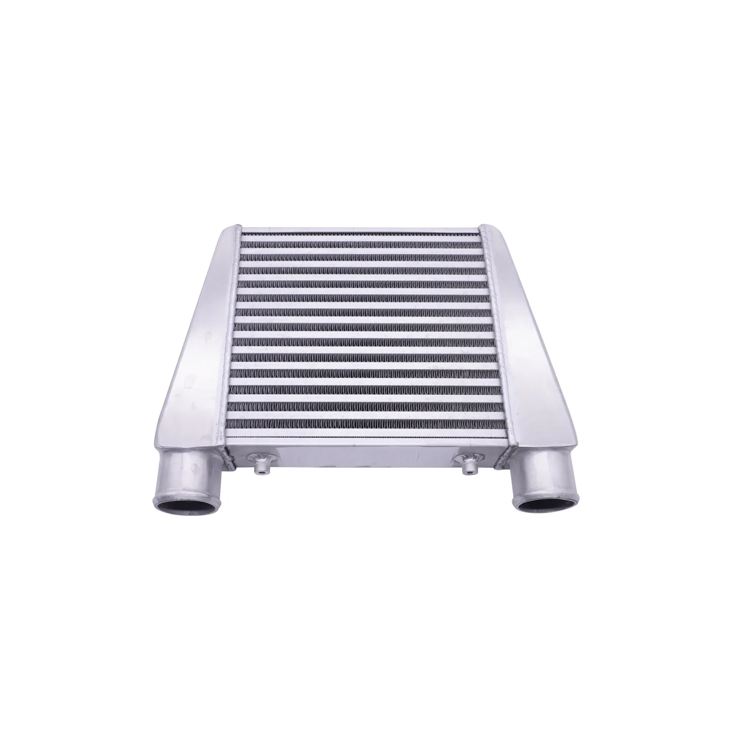 Aluminum radiator automotive intercooler R-EP Intercooler Universal 280x280x76mm Aluminum Cold Air Intake Radiator 2.5inch Inlet 63mm Outlet for Turbo Car