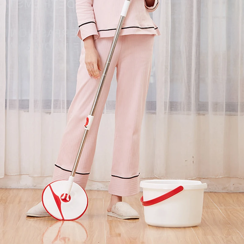 2023 Clean Water Separation Mop with Bucket 32cm 360 rotatable Hand Free  Wash Easy Clean Mop Home Household Floor Cleaning Tools - AliExpress