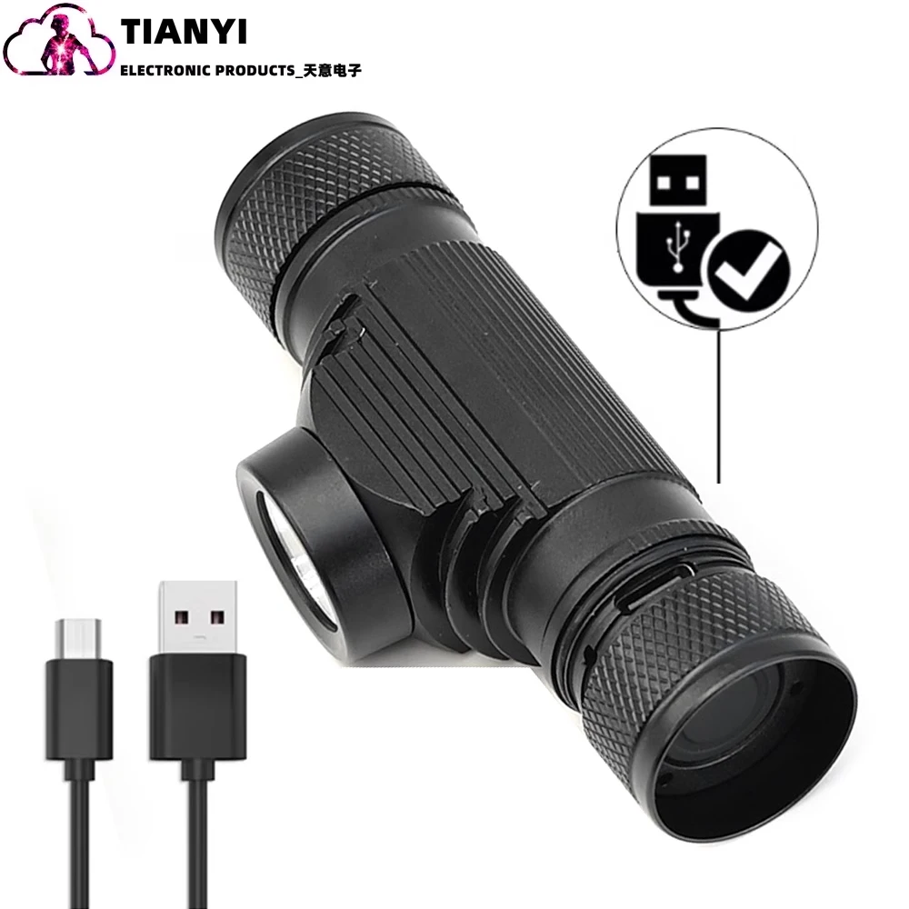Lampe frontale led rechargeable étanche pour camping et course_voghion.com