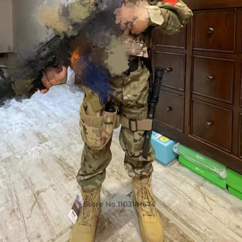 Children's Military Tactical Hiking Boots 6