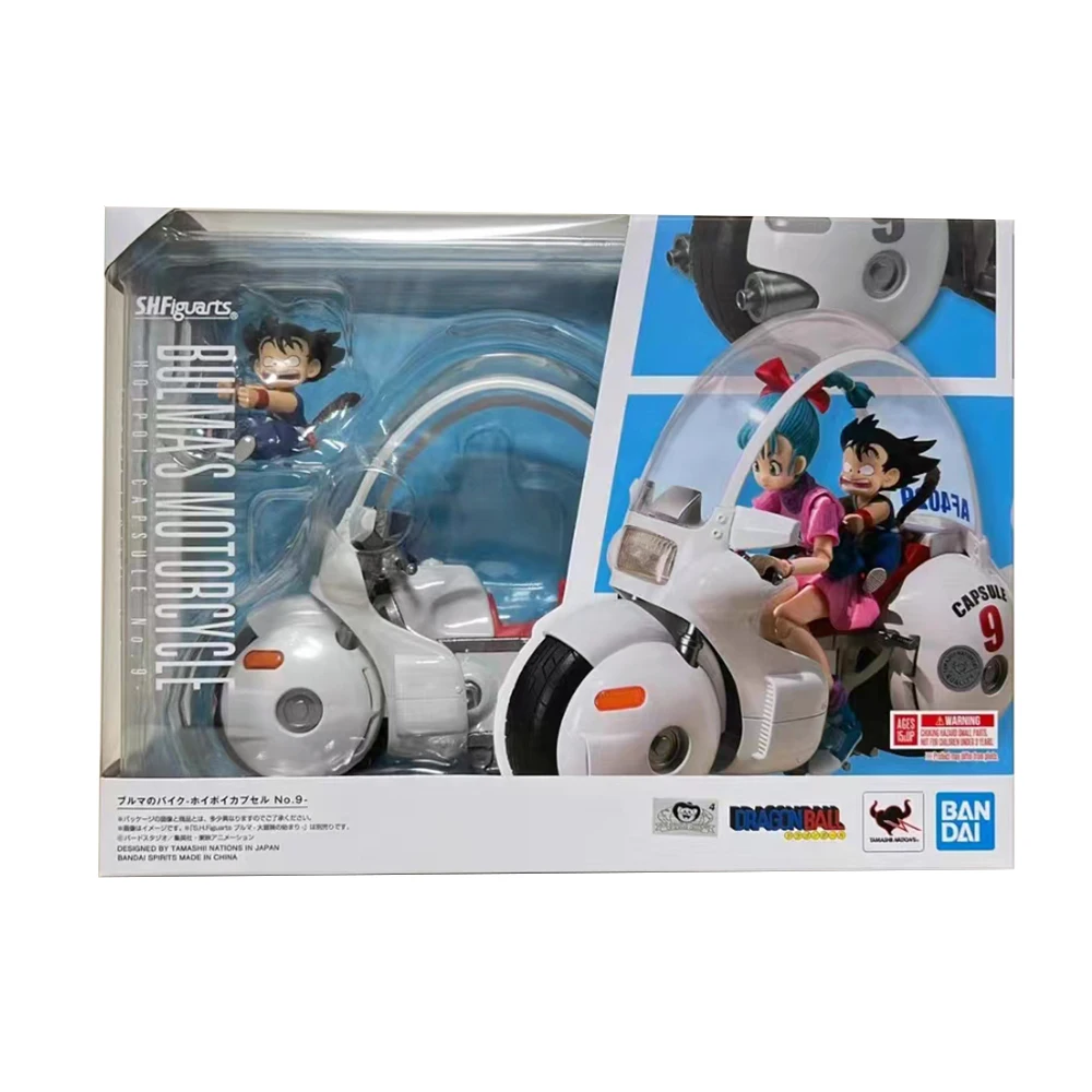 

In Stock Bandai S.H.Figuarts Bulma's Motorcycle Hoipoi Capsule No.9 (Reissue) 175 mm Exquisite Anime Action Figure Model Toys