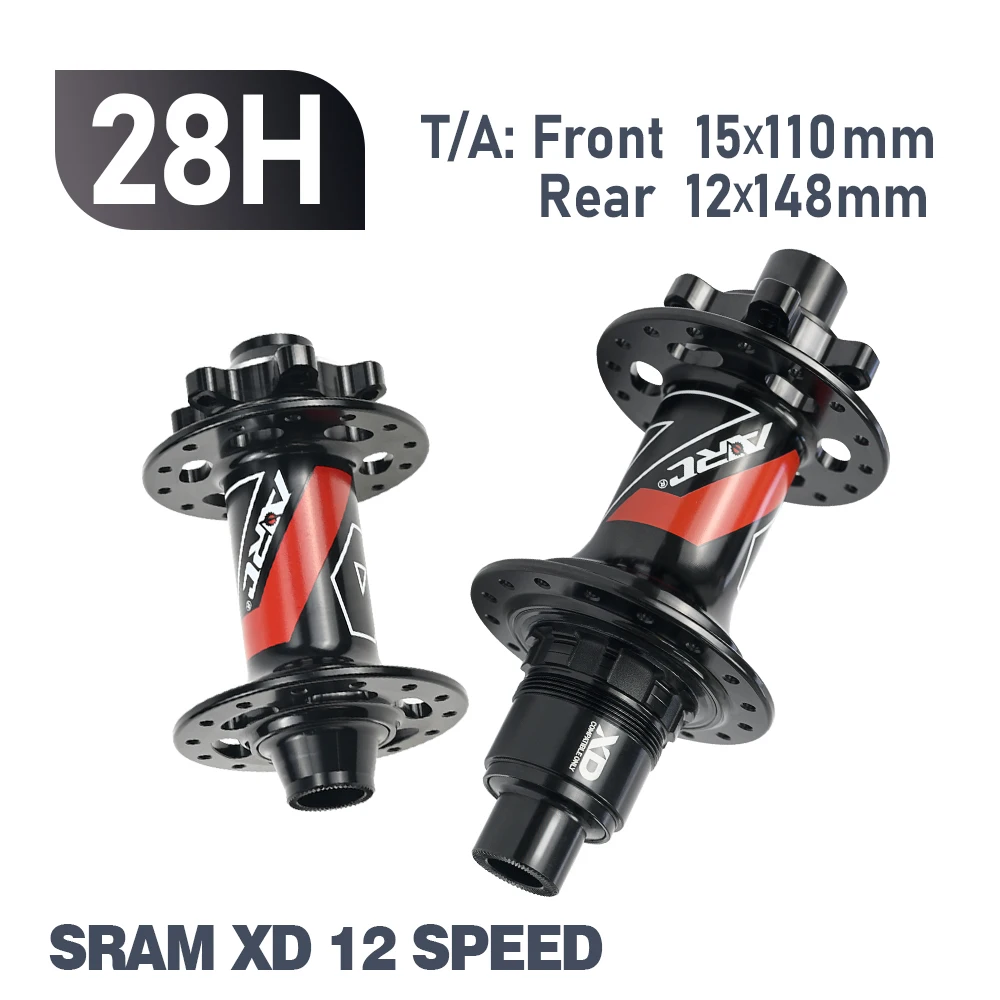 High-Performance Mountain Bike Boost Hub with Sealed Bearings and 6-Pawl Engagement System