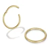 2/8PCS 18G 316L Stainless Steel Nose Ring Hoop Earrings for Women Men Septum Helix Tragus Ear Piercing Jewelry Tiny 6-12mm 1