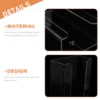 Clear Disposable Gloves Storage Box Transparent Wall Mounted Dispenser Organizer Case 6