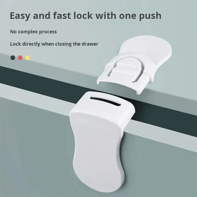 Child Lock Safety Lock Right Angle Lock Child Baby Anti Clip Hand Multi-purpose Safety Corner Lock Child Safety Supplies 5pcs