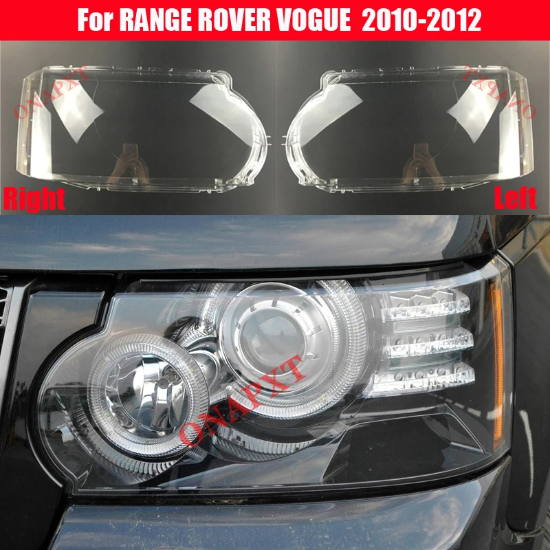 range rover vogue 2010-2012 abajur transparente lâmpada
