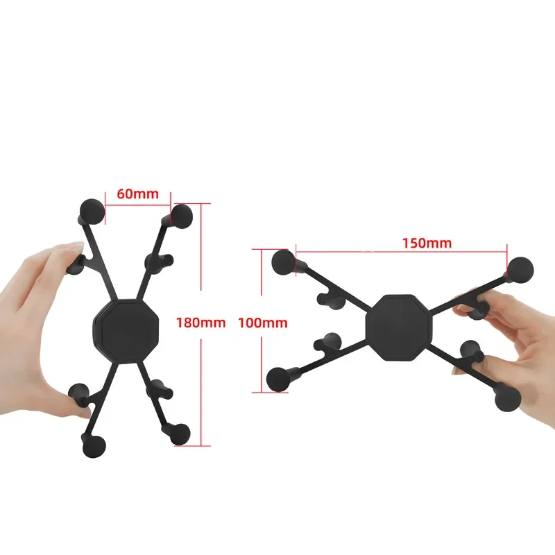 1" ball head tablet stand PC mount holder for X grip ram mount Windshield bracket suction cup